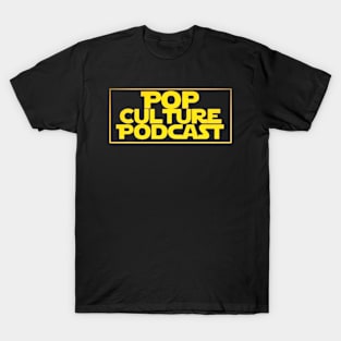 Pop Culture Podcast Logo T-Shirt